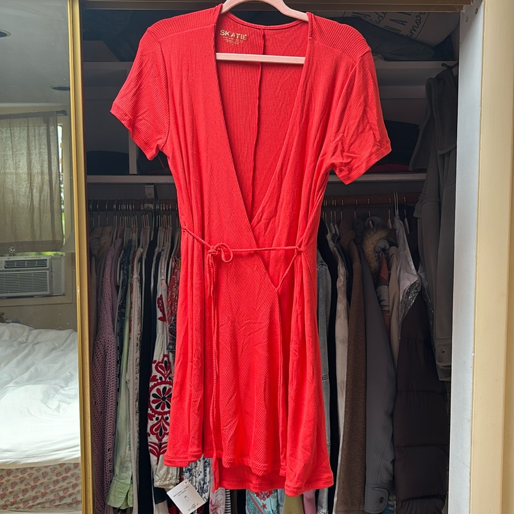 Skatie wrap dress new with tags